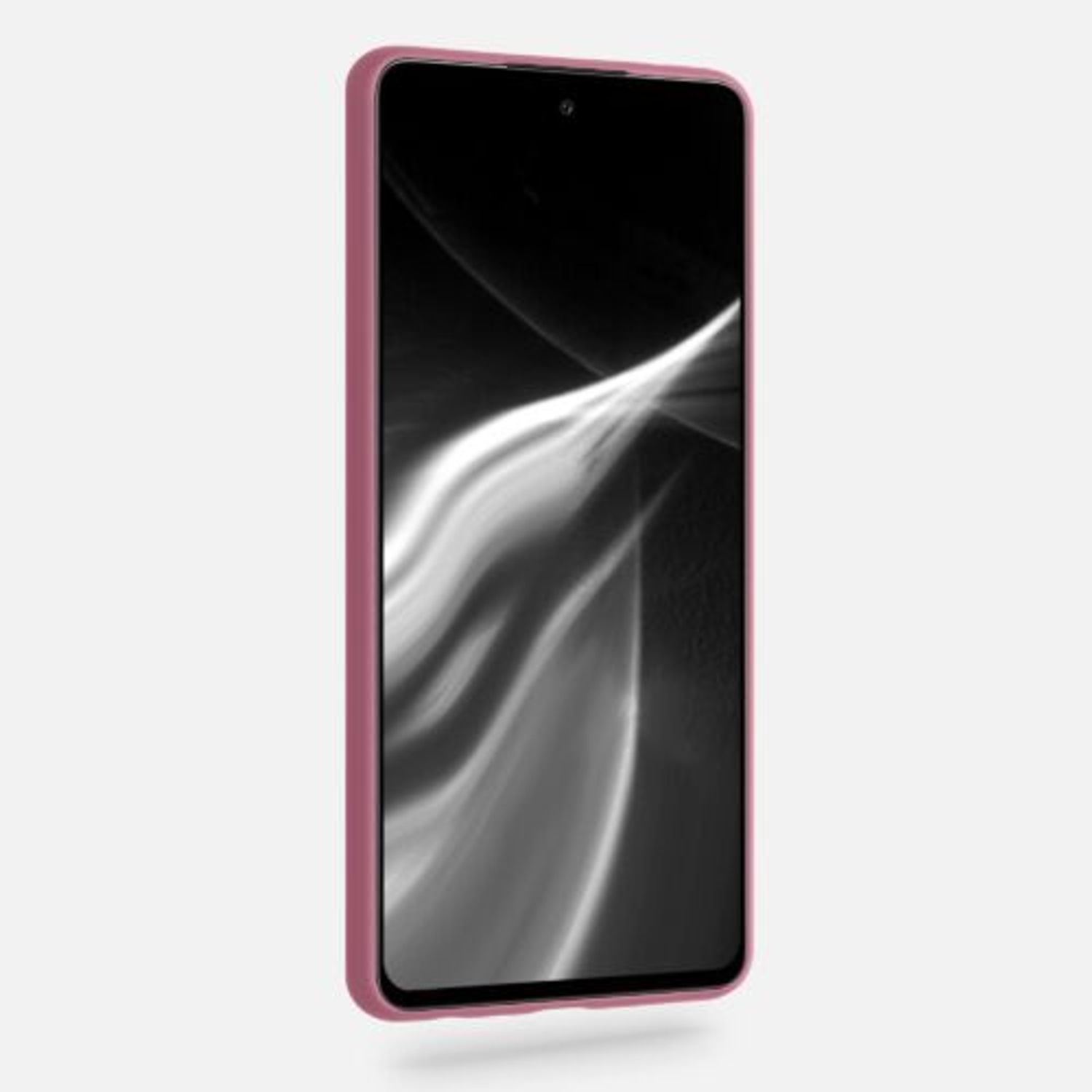 Husa pentru Samsung Galaxy A72, Silicon, Roz, 54358.167 fotografia produsului View 3 L