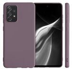 Husa pentru Samsung Galaxy A72, Silicon, Mov, 54358.181 fotografia produsului View 2 S