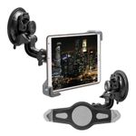 Suport auto universal pentru tableta 7-8", Kwmobile, Negru/Gri, Plastic, 23752.1 fotografia produsului