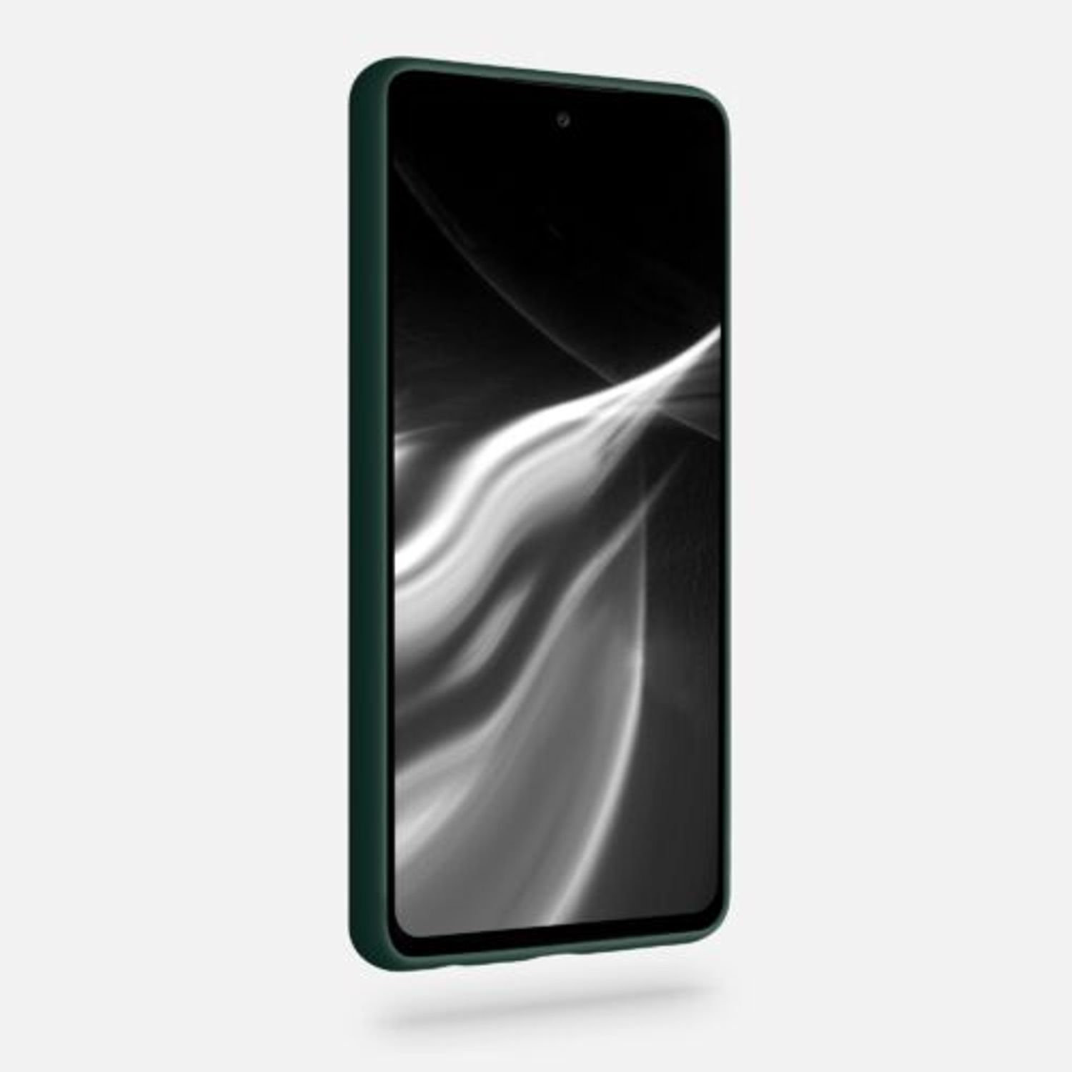 Husa pentru Samsung Galaxy A72, Silicon, Verde, 54358.169 fotografia produsului View 3 L