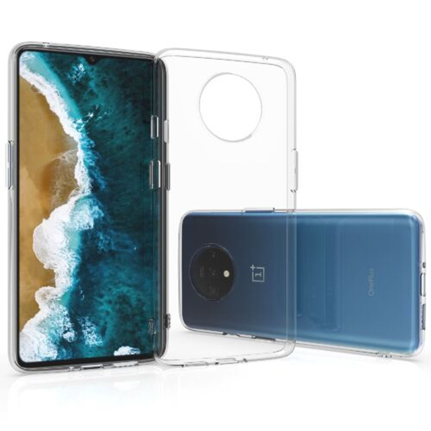 Husa pentru OnePlus 7T, Silicon, Transparent, 53893.03 fotografia produsului View 9 L