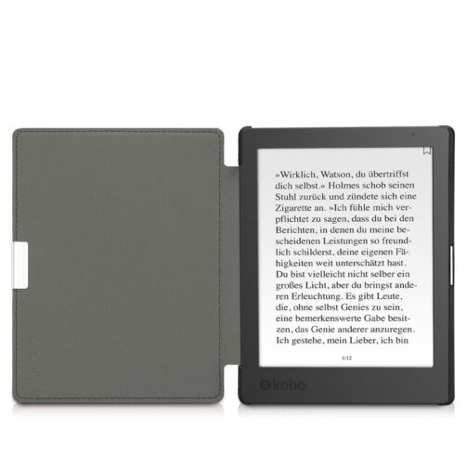 Husa pentru Kobo Aura Edition 1, Piele ecologica, Multicolor, 31484.31 fotografia produsului View 8 L