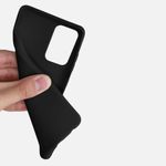 Husa pentru Samsung Galaxy A72, Silicon, Negru, 54358.47 fotografia produsului View 8 S