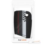 Husa Cheie Auto pentru VW, 3 Butoane, Silicon, Negru, 42888.41 fotografia produsului View 7 S