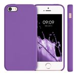 Husa pentru iPhone 5/iPhone 5s/iPhone SE, Silicon, Mov, 42766.221 fotografia produsului View 2 S