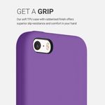 Husa pentru iPhone 5/iPhone 5s/iPhone SE, Silicon, Mov, 42766.221 fotografia produsului View 6 S