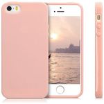 Husa pentru Apple iPhone 5/iPhone 5s/iPhone SE, Silicon, Rose Gold, 33098.89 fotografia produsului View 6 S