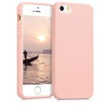 Husa pentru Apple iPhone 5/iPhone 5s/iPhone SE, Silicon, Rose Gold, 33098.89 fotografia produsului