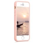 Husa pentru Apple iPhone 5/iPhone 5s/iPhone SE, Silicon, Rose Gold, 33098.89 fotografia produsului View 7 S