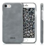 Husa pentru Apple iPhone 8/iPhone 7/iPhone SE 2, Piele naturala, Gri, 39345.19 fotografia produsului View 2 S