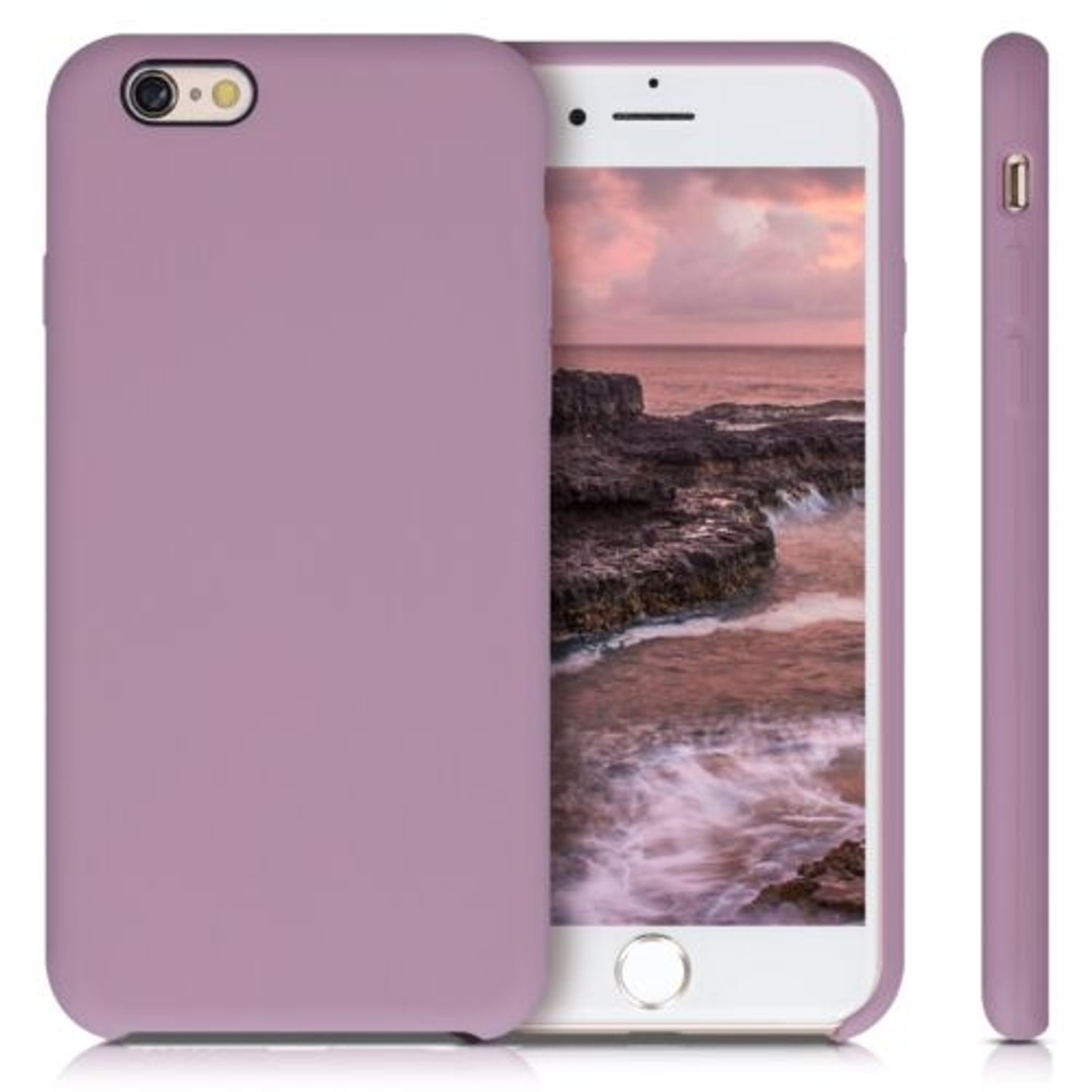 Husa pentru Apple iPhone 6/iPhone 6s, Silicon, Mov, 40223.181 fotografia produsului View 2 L