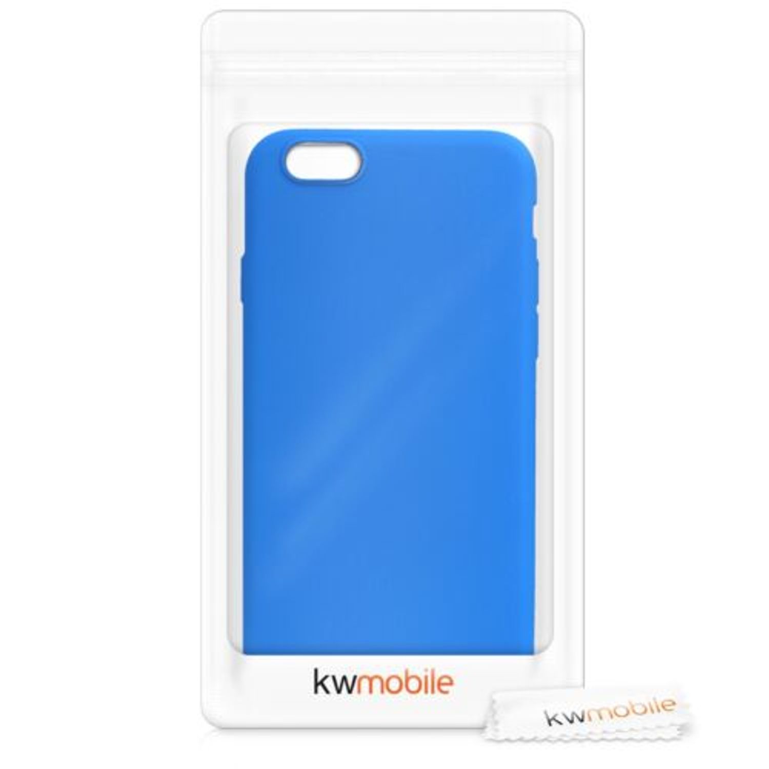 Husa pentru Apple iPhone 6/iPhone 6s, Silicon, Albastru, 43410.104 fotografia produsului View 7 L