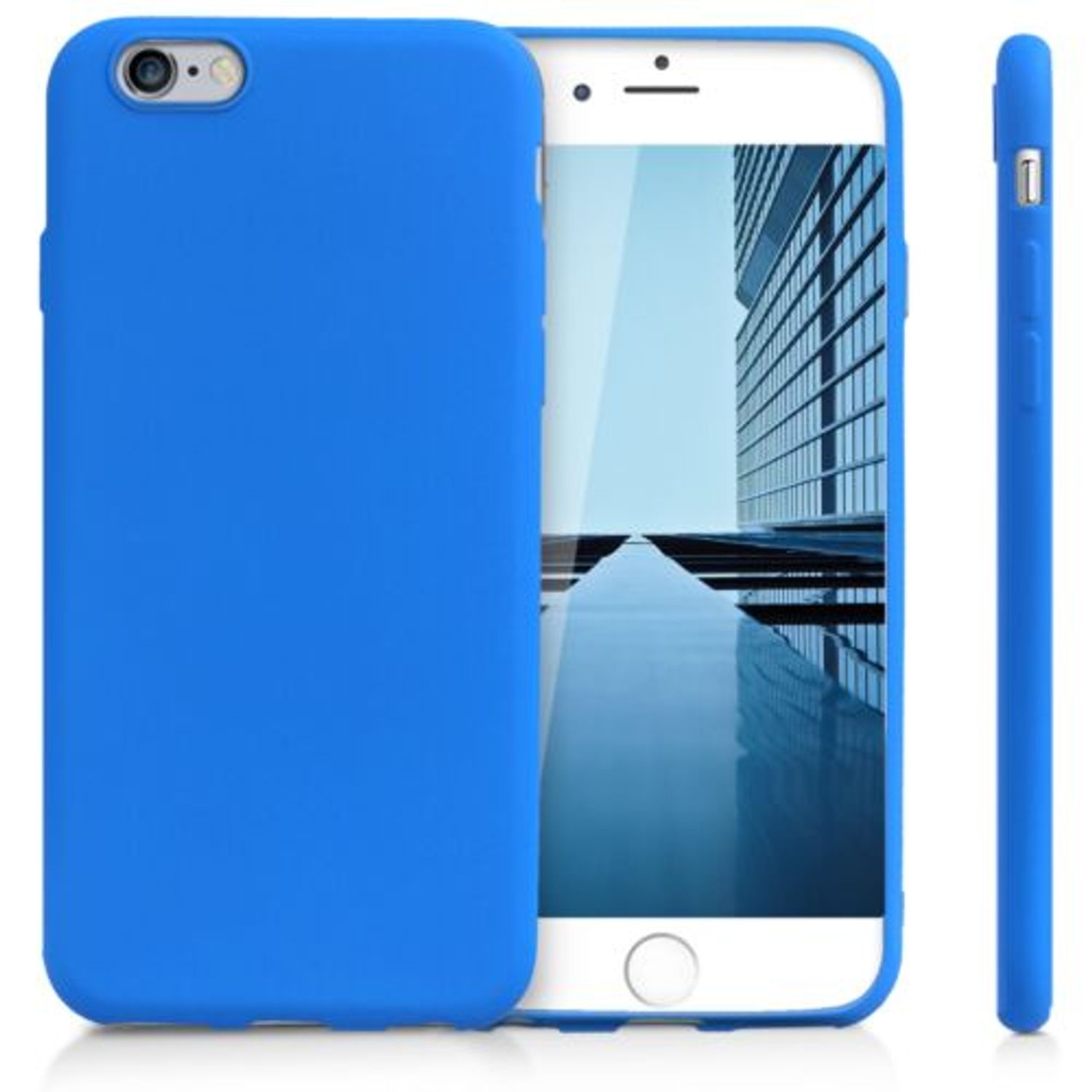 Husa pentru Apple iPhone 6/iPhone 6s, Silicon, Albastru, 43410.104 fotografia produsului View 2 L