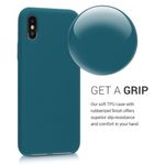 Husa pentru Apple iPhone X/iPhone XS, Silicon, Verde, 46313.57 fotografia produsului View 4 S