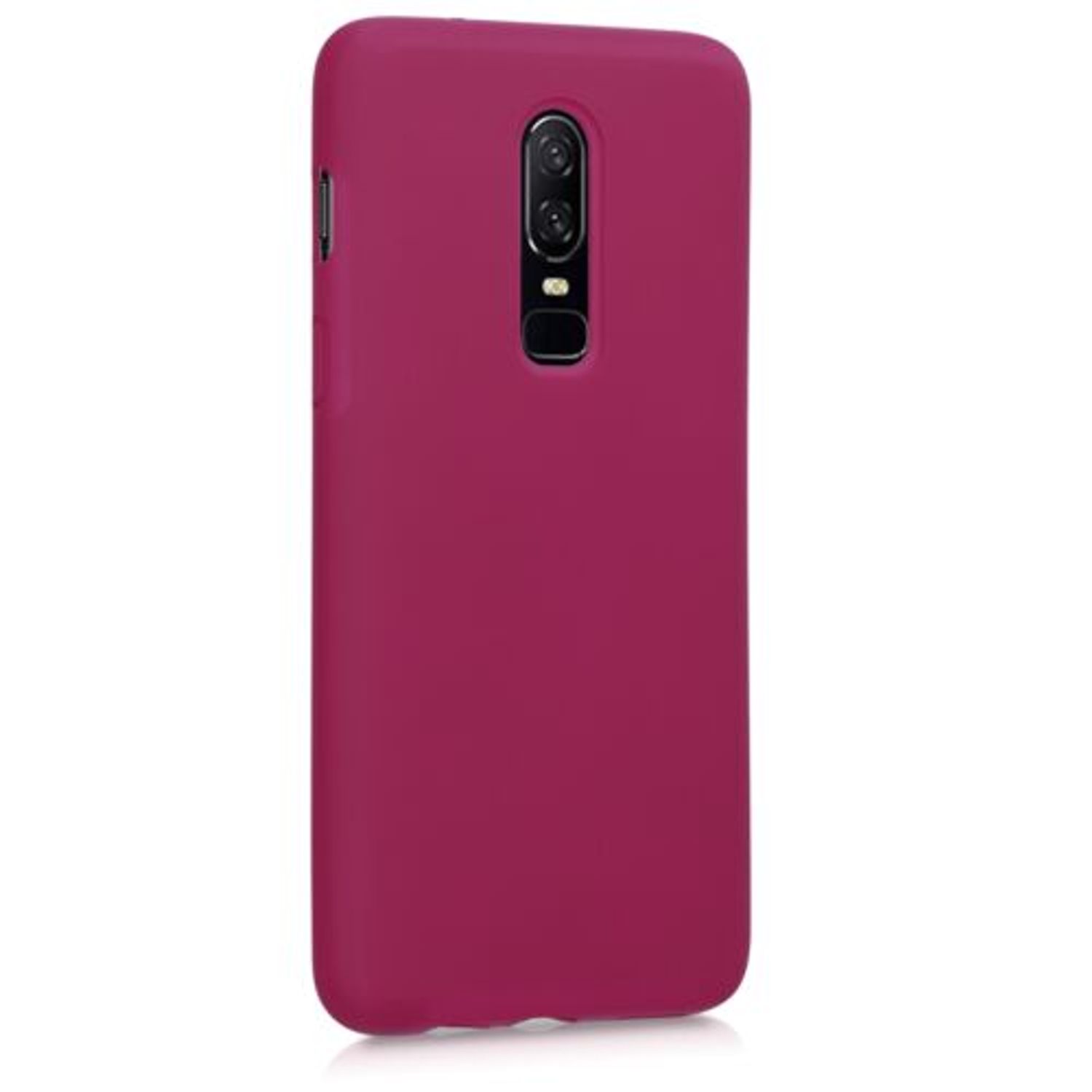 Husa pentru OnePlus 6, Silicon, Rosu, 46122.106 fotografia produsului View 8 L