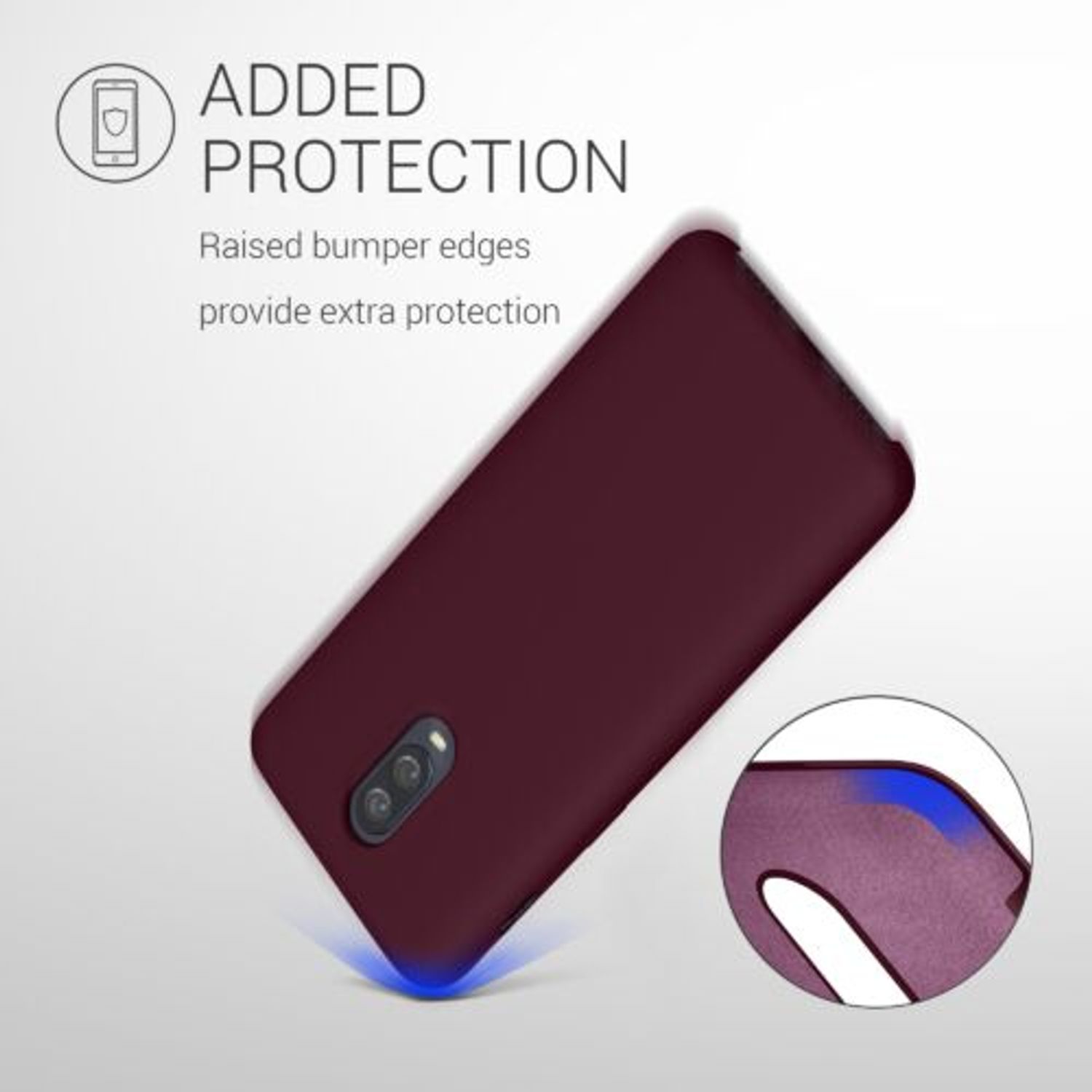 Husa pentru OnePlus 6T, Silicon, Violet, 46316.190 fotografia produsului View 6 L