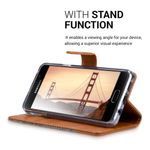 Husa pentru Samsung Galaxy A3 (2016), Textil, Negru, 39021.19 fotografia produsului View 5 S