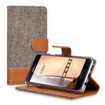 Husa pentru Samsung Galaxy A3 (2016), Textil, Negru, 39021.19 fotografia produsului View 2 S