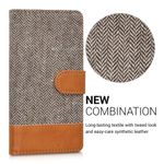 Husa pentru Samsung Galaxy A3 (2016), Textil, Negru, 39021.19 fotografia produsului View 3 S