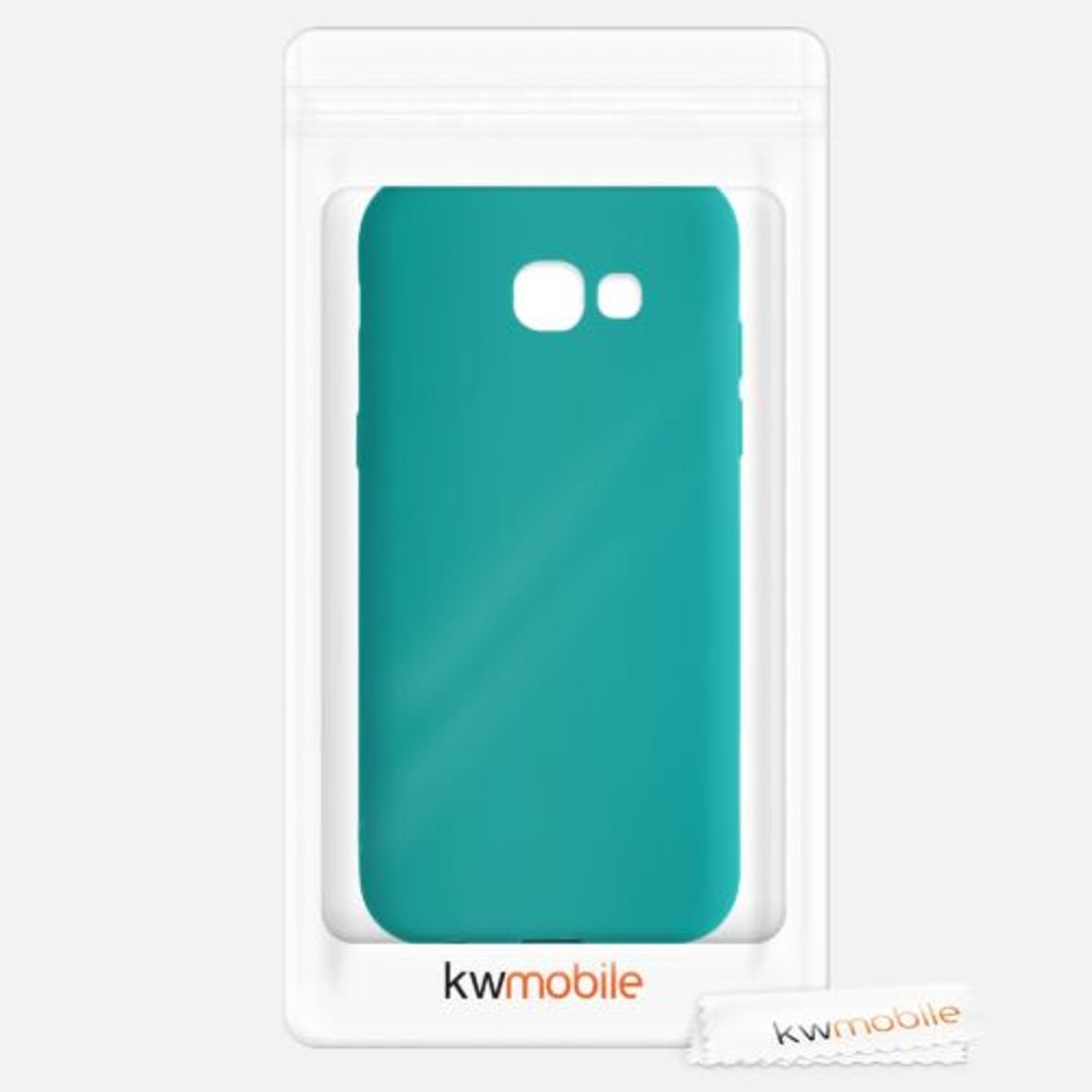 Husa pentru Samsung Galaxy A5 (2017), Silicon, Verde, 40717.57 fotografia produsului View 3 L