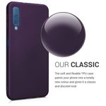 Husa pentru Samsung Galaxy A7 (2018), Silicon, Mov, 46421.115 fotografia produsului View 6 S