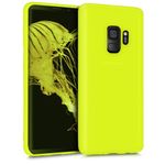 Husa pentru Samsung Galaxy S9, Silicon, Galben, 45180.75 fotografia produsului