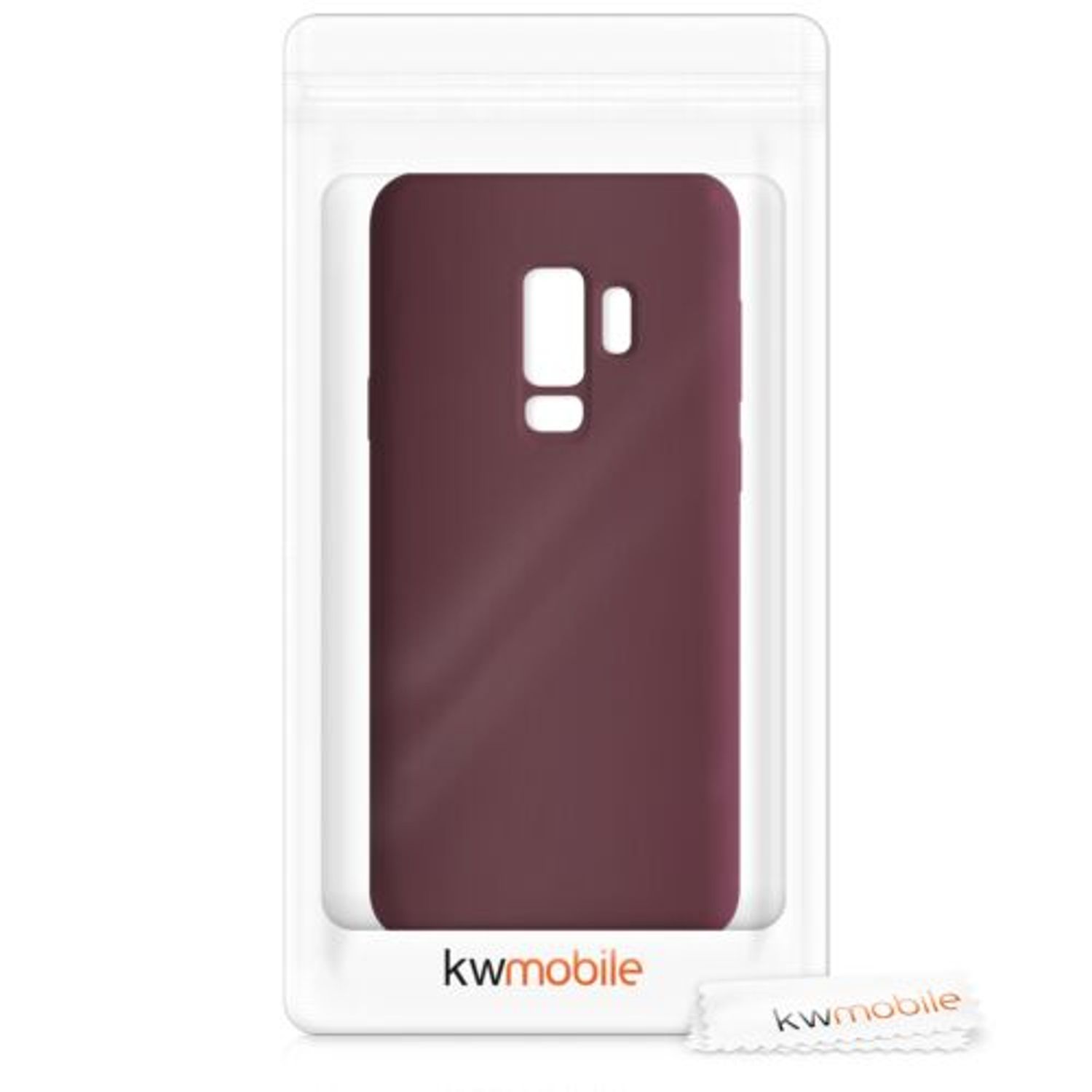 Husa pentru Samsung Galaxy S9 Plus, Silicon, Violet, 44183.190 fotografia produsului View 7 L