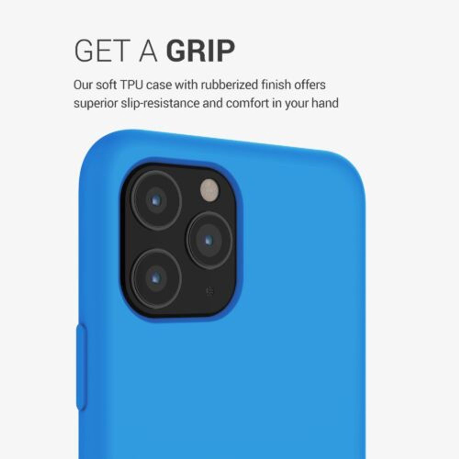 Husa pentru Apple iPhone 11 Pro, Silicon, Albastru, 49726.157 fotografia produsului View 7 L