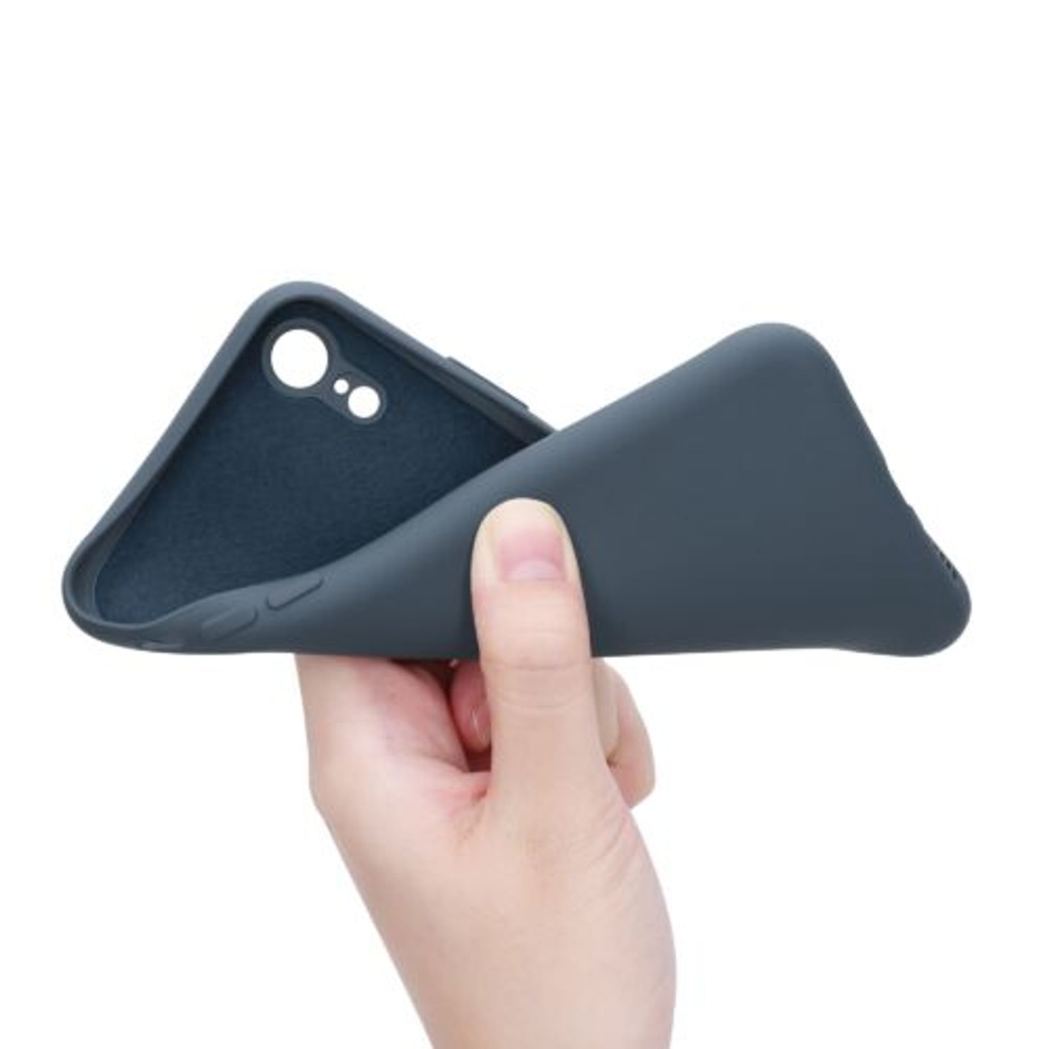 Husa pentru Apple iPhone XR, Silicon, Albastru, 49983.202 fotografia produsului View 8 L