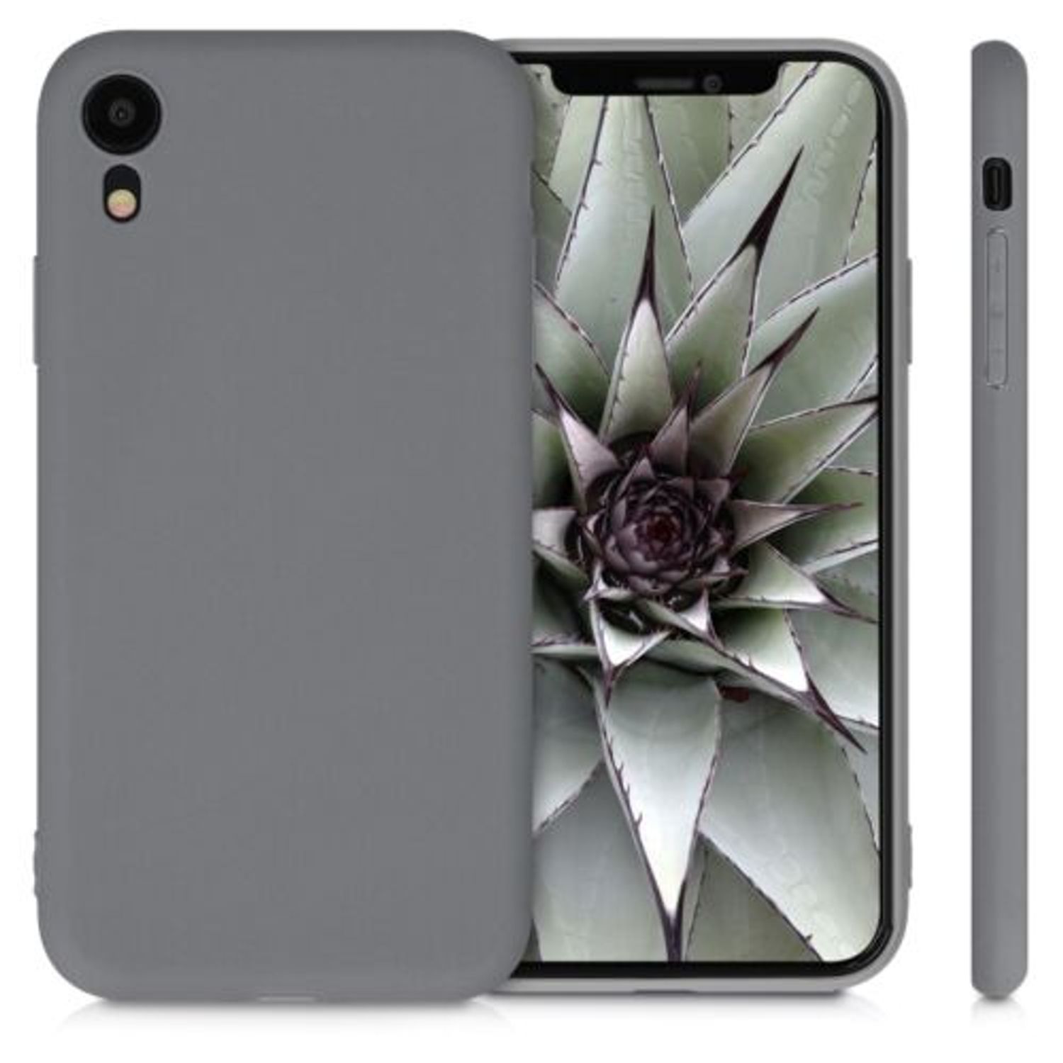 Husa pentru Apple iPhone XR, Silicon, Gri, 45907.155 fotografia produsului View 2 L