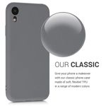 Husa pentru Apple iPhone XR, Silicon, Gri, 45907.155 fotografia produsului View 4 S