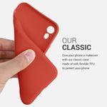 Husa pentru iPhone XR, Silicon, Rosu, 45907.218 fotografia produsului View 4 S