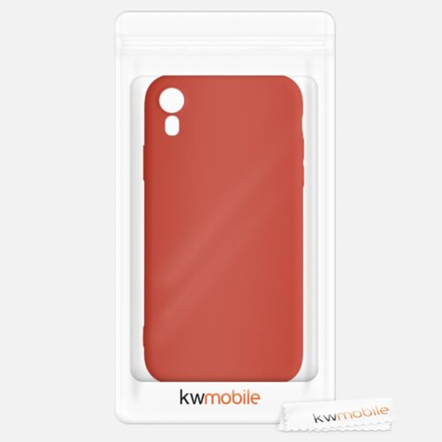 Husa pentru iPhone XR, Silicon, Rosu, 45907.218 fotografia produsului View 7 L