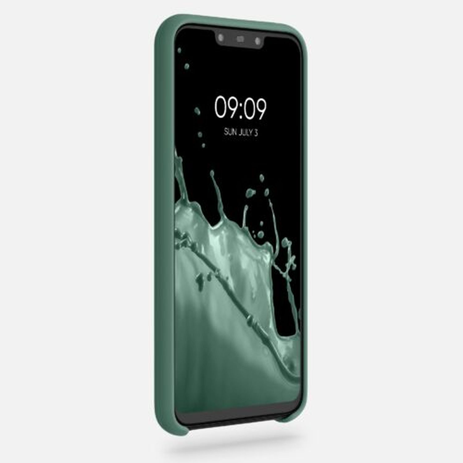 Husa pentru Huawei Mate 20 Lite, Silicon, Verde, 46310.166 fotografia produsului View 3 L