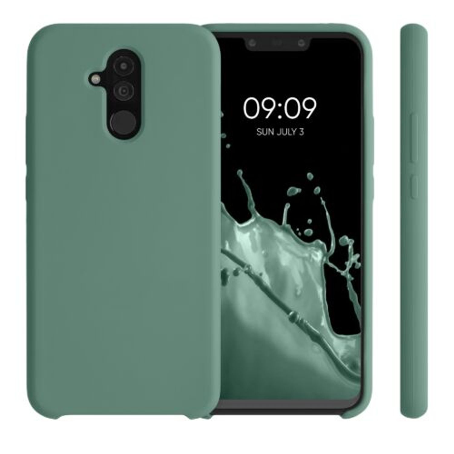 Husa pentru Huawei Mate 20 Lite, Silicon, Verde, 46310.166 fotografia produsului View 2 L