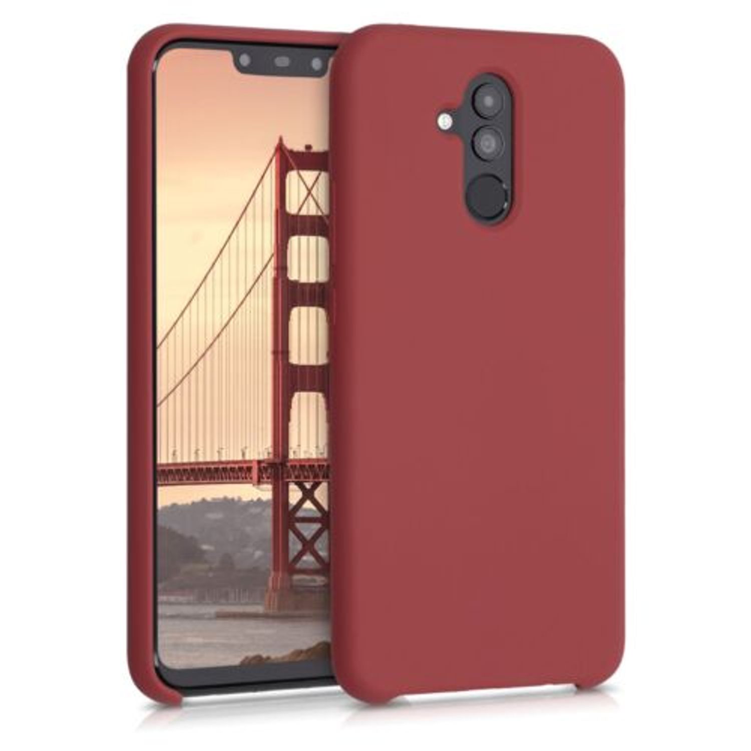 Husa pentru Huawei Mate 20 Lite, Silicon, Rosu, 46310.160 fotografia produsului