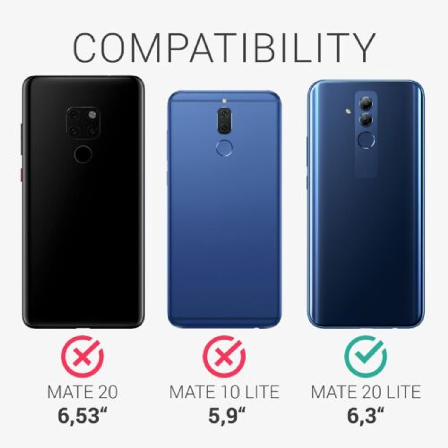 Husa pentru Huawei Mate 20 Lite, Silicon, Verde, 46310.166 fotografia produsului View 6 L