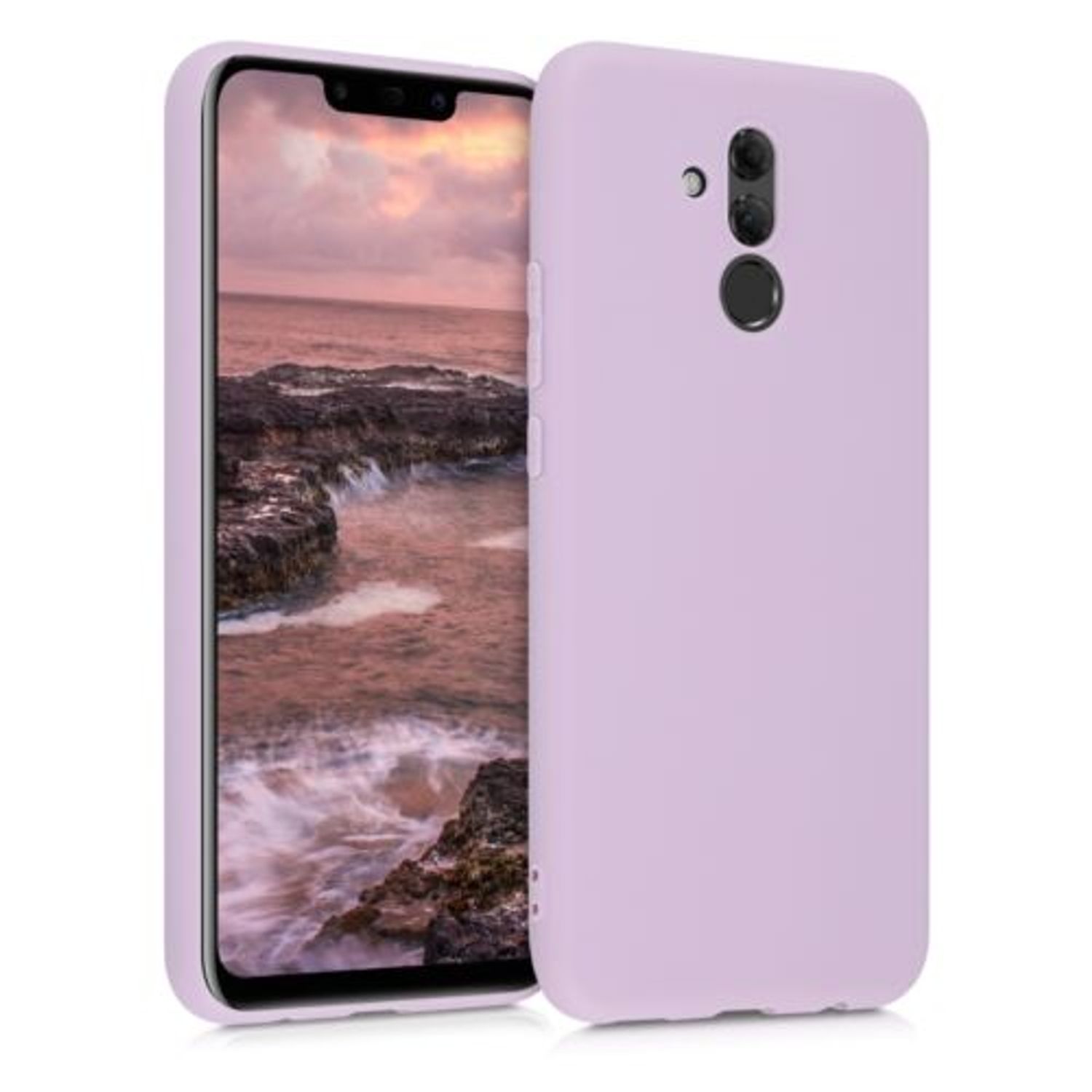 Husa pentru Huawei Mate 20 Lite, Silicon, Mov, 46202.140 fotografia produsului