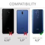 Husa pentru Huawei Mate 20 Lite, Silicon, Mov, 46202.140 fotografia produsului View 6 S