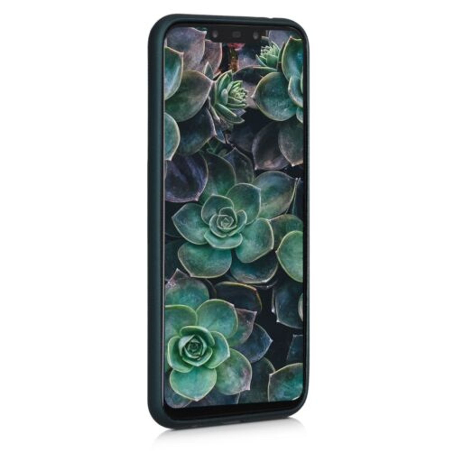 Husa pentru Huawei Mate 20 Lite, Silicon, Verde, 46203.14 fotografia produsului View 6 L