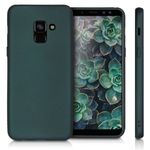 Husa pentru Samsung Galaxy A8 (2018), Silicon, Verde, 45634.14 fotografia produsului View 2 S