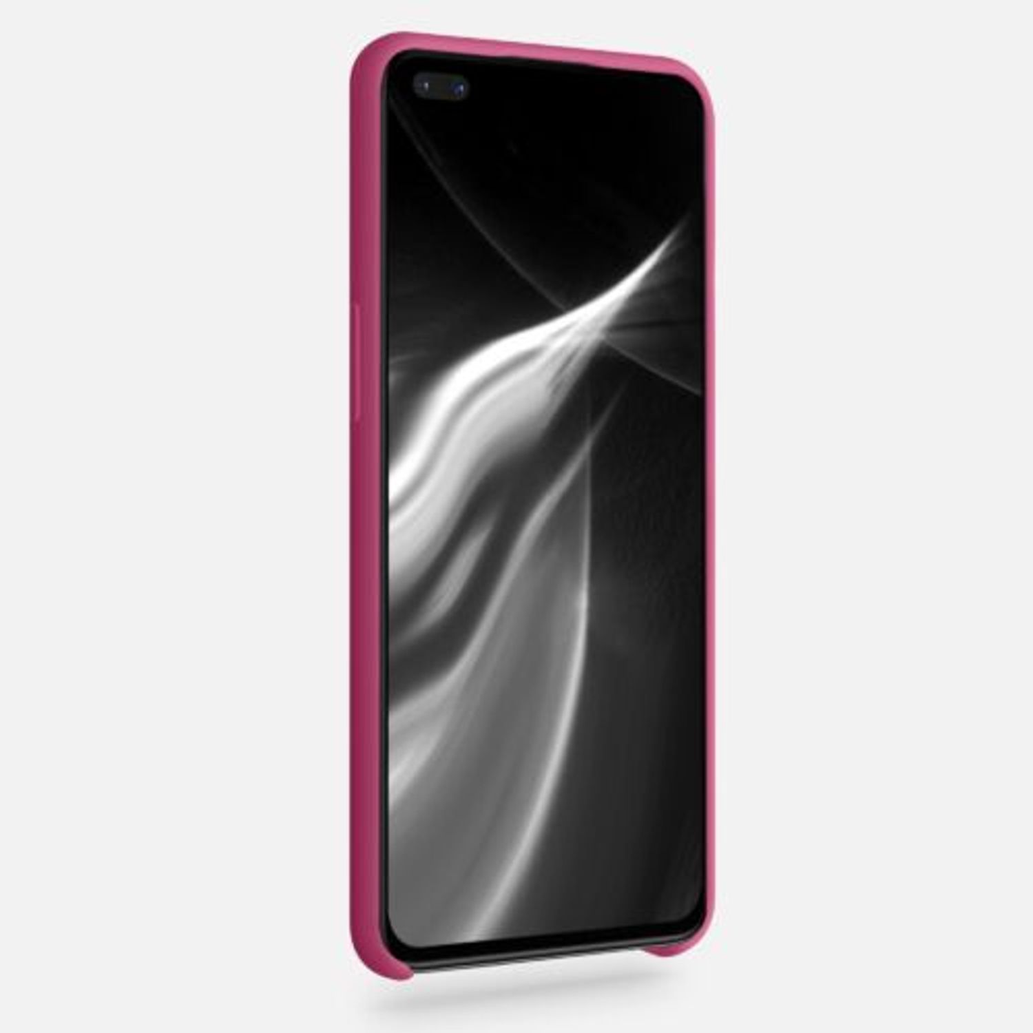Husa pentru OnePlus Nord, Silicon, Roz, 51871.213 fotografia produsului View 3 L