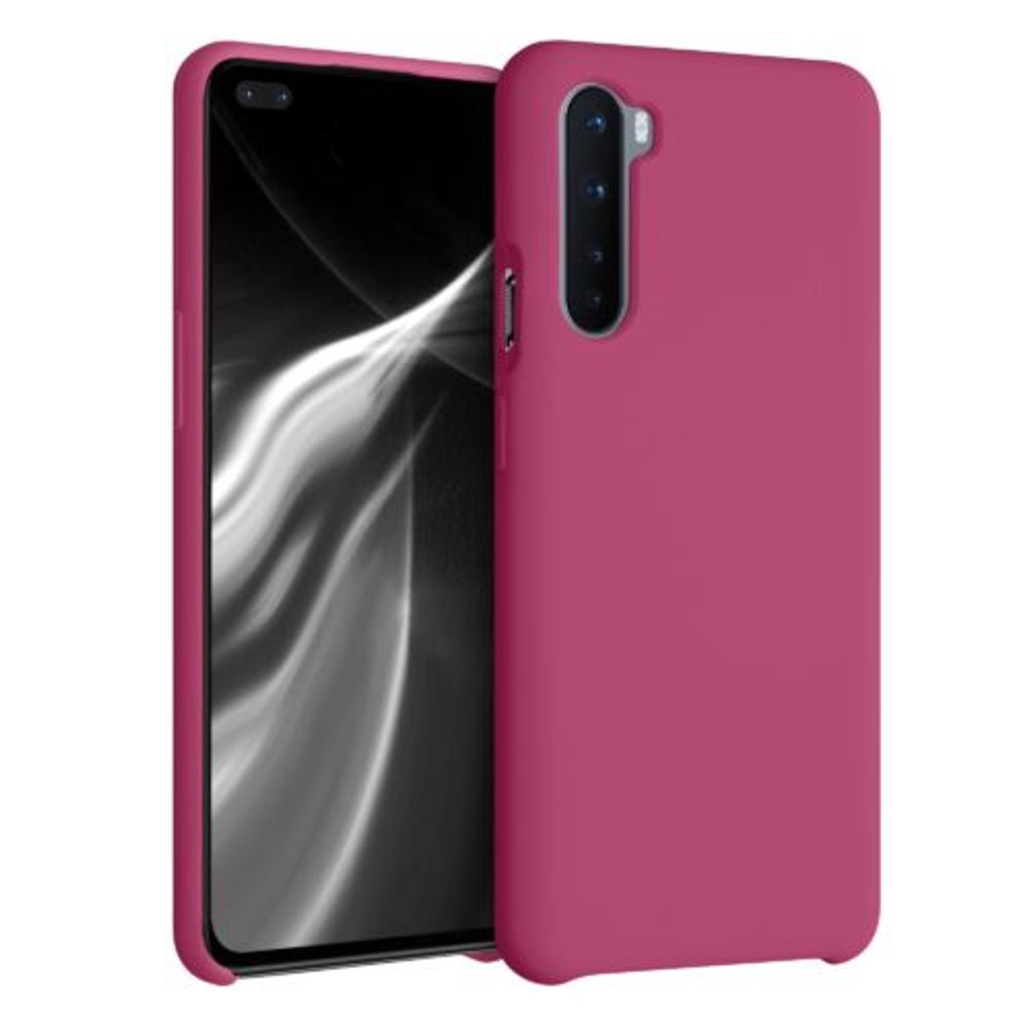 Husa pentru OnePlus Nord, Silicon, Roz, 51871.213 fotografia produsului