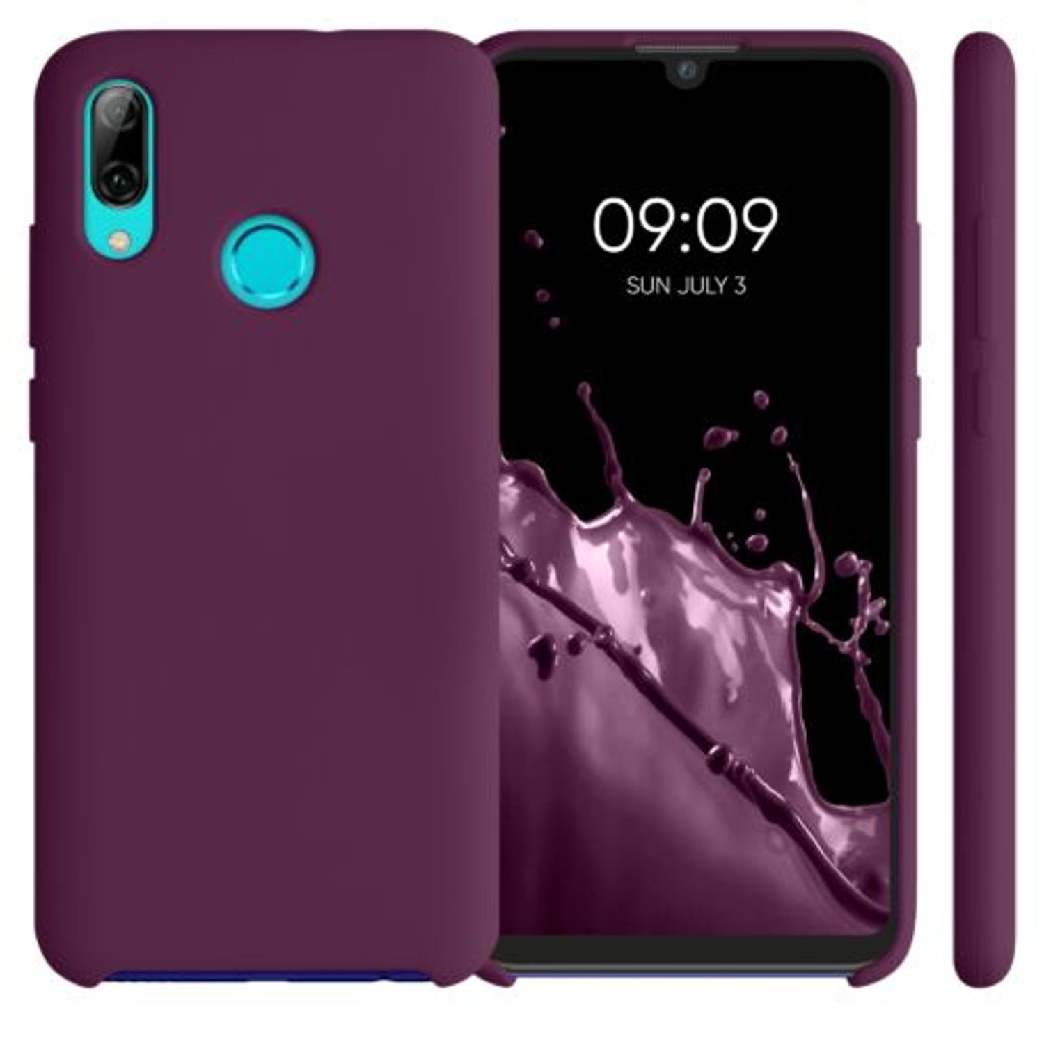 Husa pentru Huawei P Smart (2019), Silicon, Violet, 47824.187 fotografia produsului View 2 L