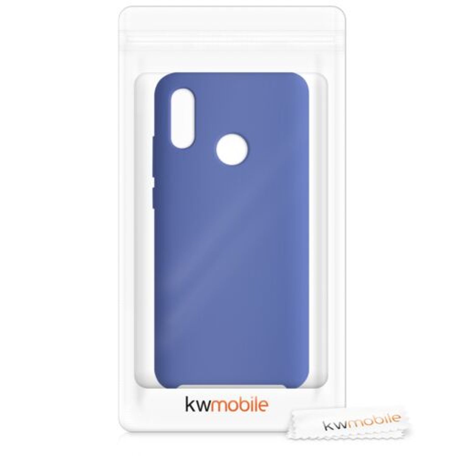 Husa pentru Huawei P Smart (2019), Silicon, Albastru, 47824.145 fotografia produsului View 7 L