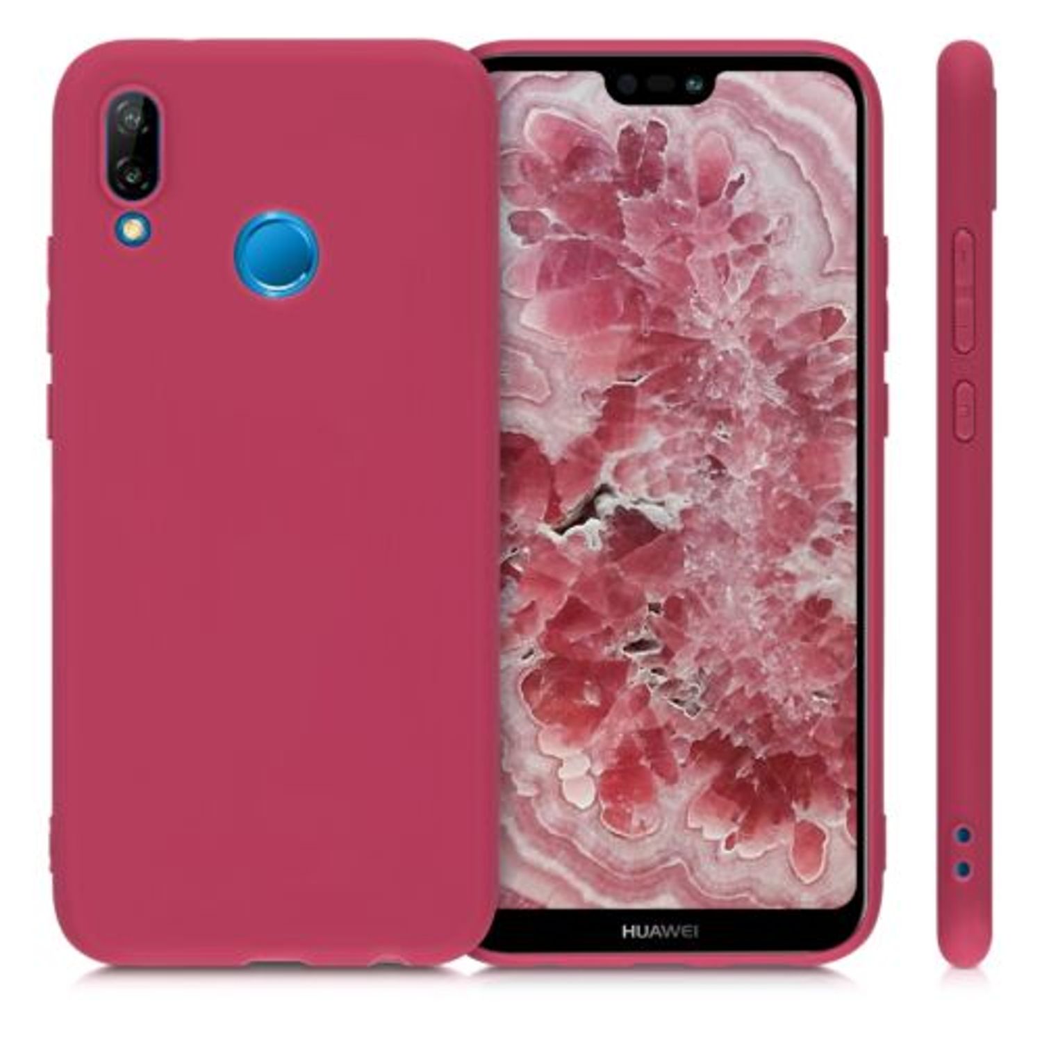 Husa pentru Huawei P20 Lite, Silicon, Violet, 44358.175 fotografia produsului View 2 L