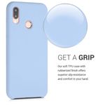 Husa pentru Huawei P20 Lite, Silicon, Albastru, 45687.58 fotografia produsului View 4 S