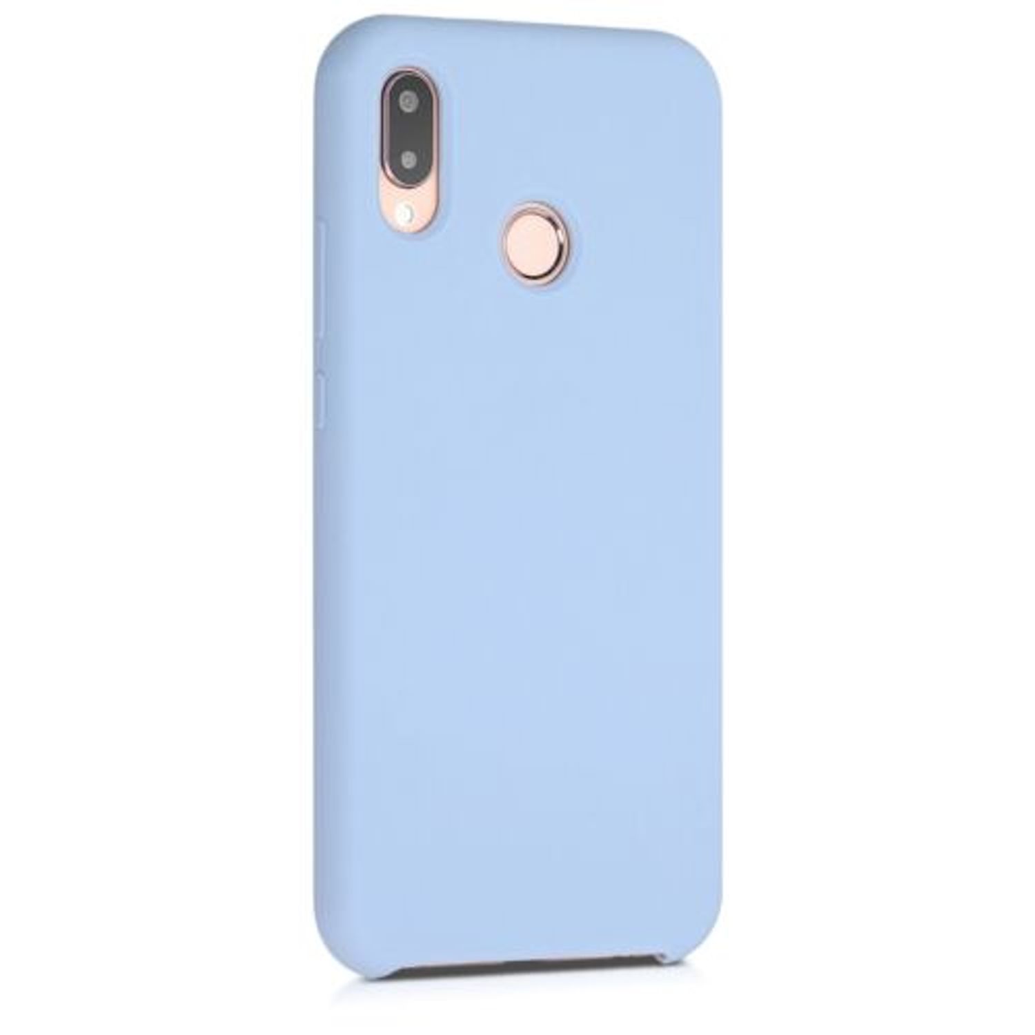 Husa pentru Huawei P20 Lite, Silicon, Albastru, 45687.58 fotografia produsului View 8 L