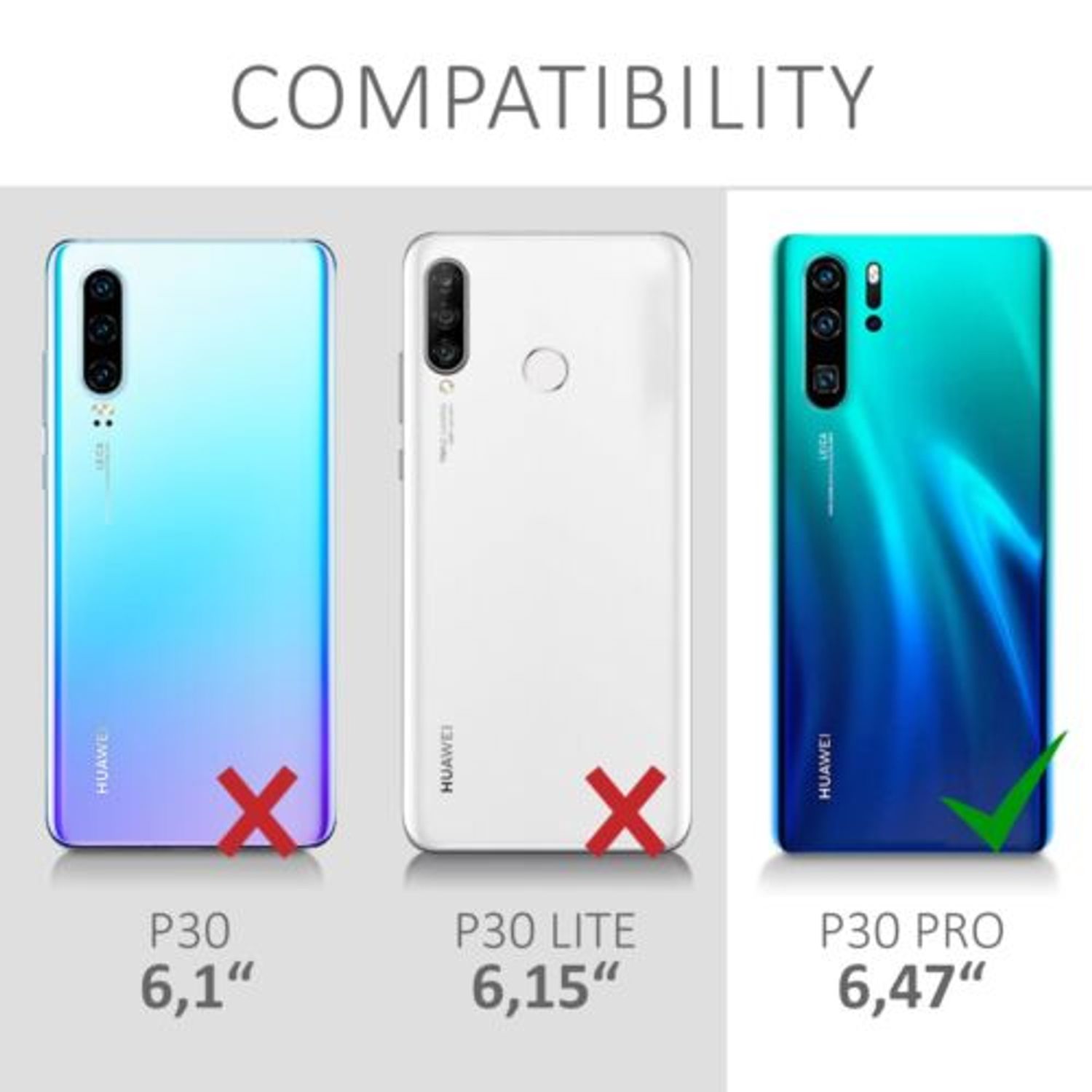 Husa pentru Huawei P30 Pro, Lemn, Maro, 47425.14 fotografia produsului View 5 L