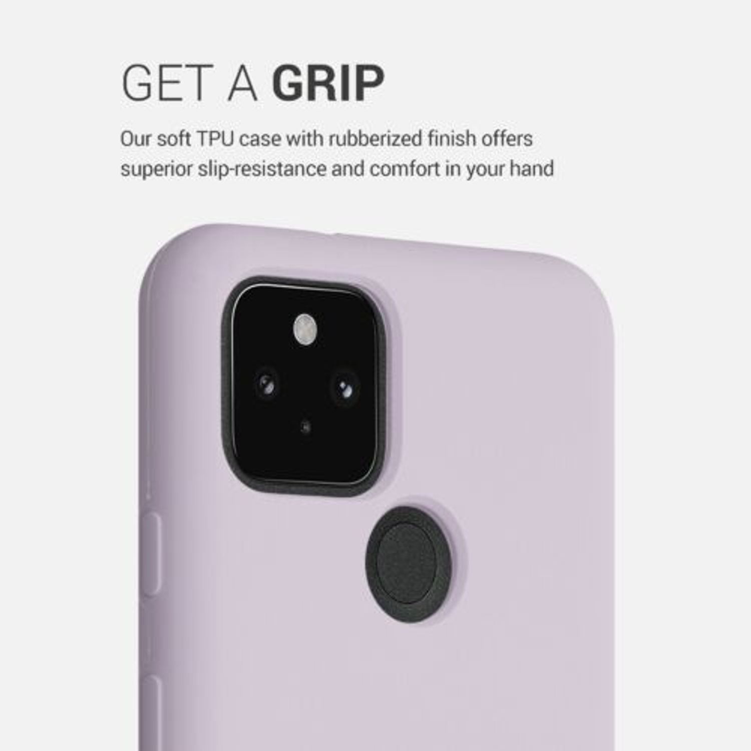 Husa pentru Google Pixel 5, Silicon, Mov, 53633.192 fotografia produsului View 4 L
